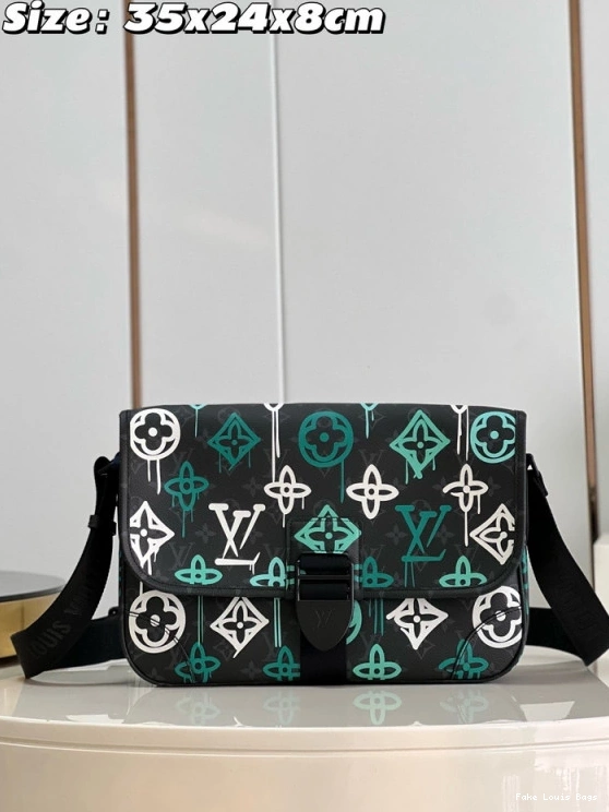 Rep ladies MM VUITTON LOUIS MESSENGER ARCHY 0825